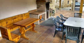 Barbacoa del jardín